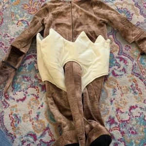 Infant Hatching Triceratops Costume with Dinosaur Egg